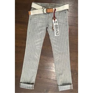 00s Hickory Striped Low Rise Trousers